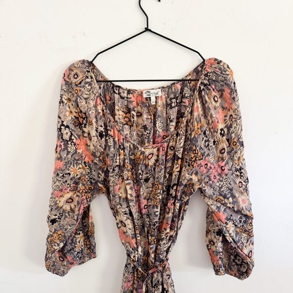 The Great Pink Floral The Shoreline Coverup Dress 2/M - Picture 2 of 7